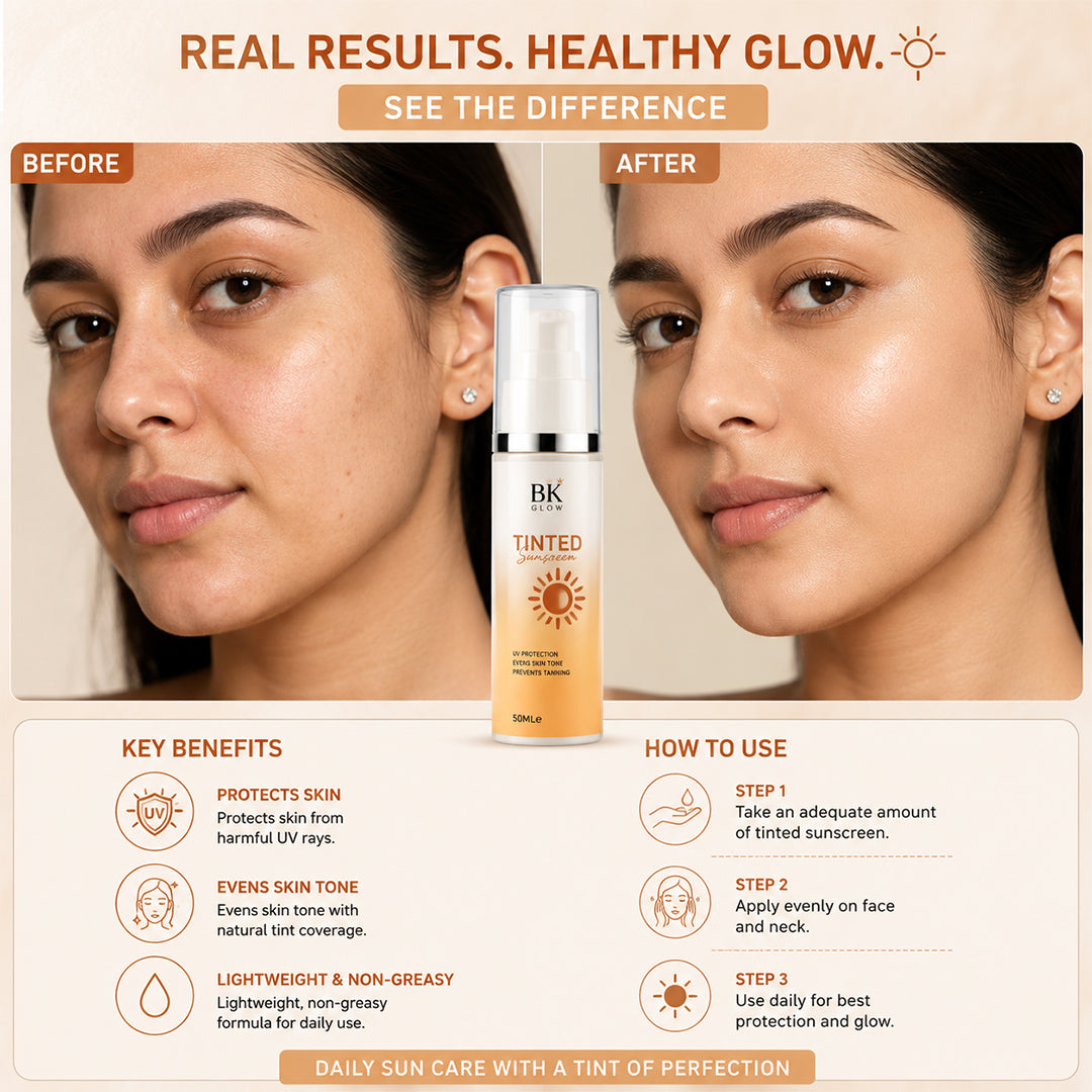 BK GLOW Tinted Sunscreen