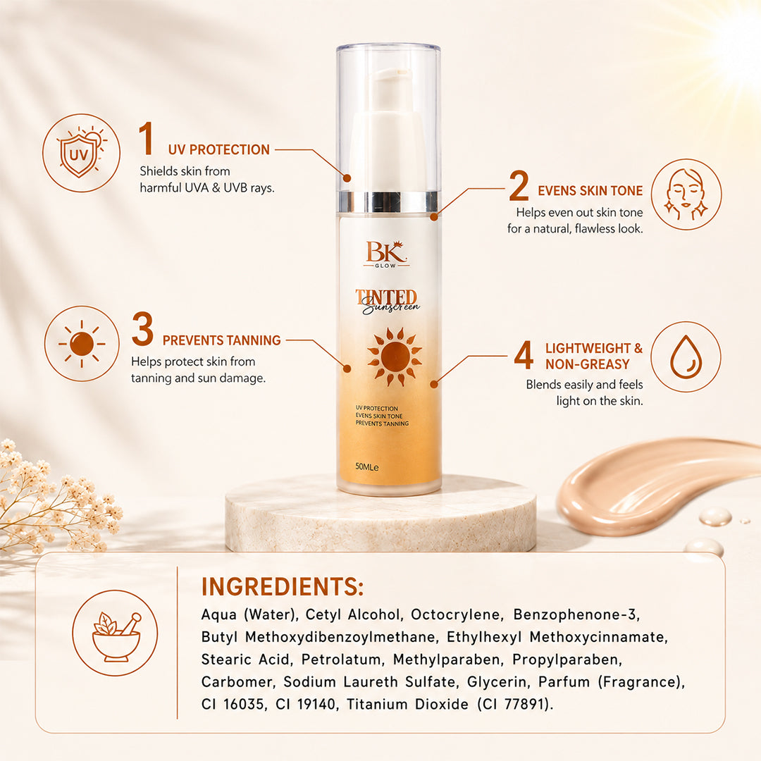 BK GLOW Tinted Sunscreen