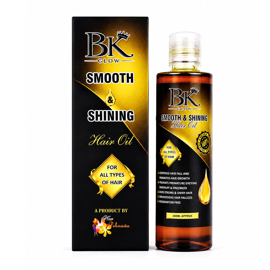 BK GLOW Smooth & Shining Hair Oil